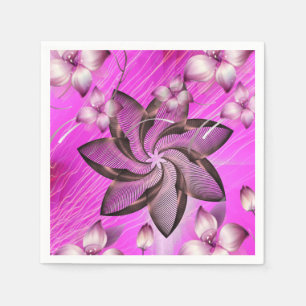 Paper Napkins Floral