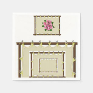 Paper Napkins Floral