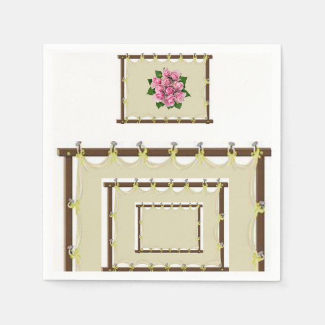 Paper Napkins Floral (Front)