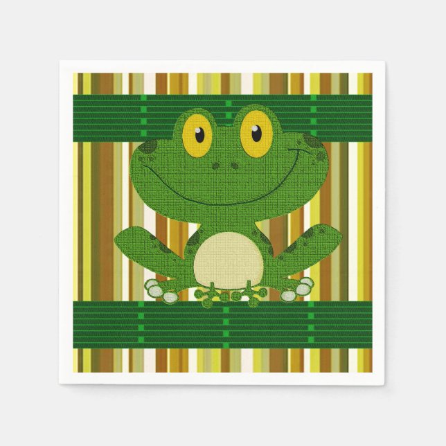 Paper Napkins Frog (Front)