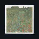 PAPER NAPKINS : GUSTAV KLIMT : MOHNFELD<br><div class="desc">PAPER NAPKINS : GUSTAV KLIMT : MOHNFELD</div>