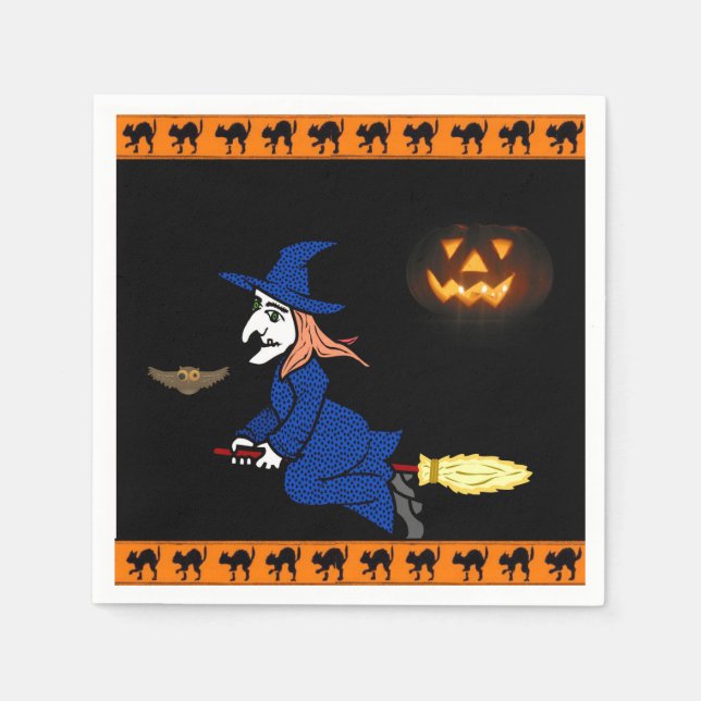Paper Napkins Halloween (Front)