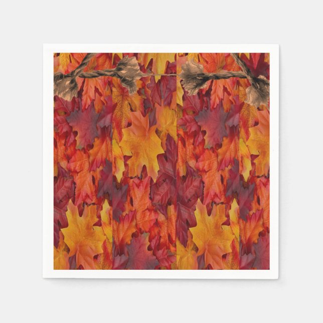 Paper Napkins Leaves (Front)