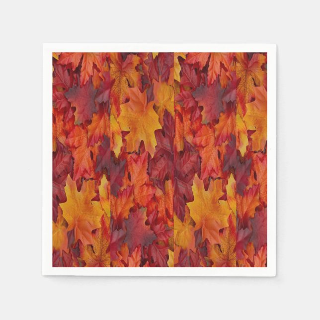 Paper Napkins Leaves (Front)