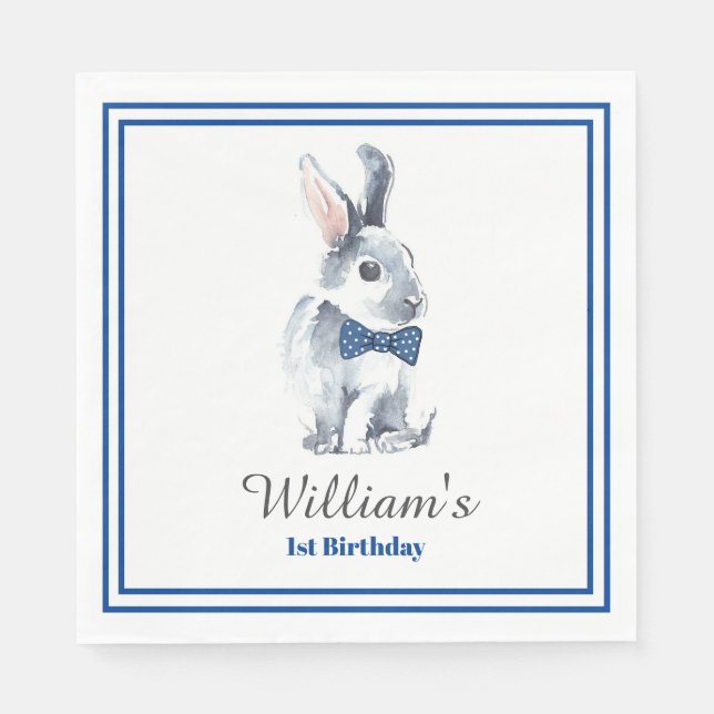 Paper Napkins - Little Grey Rabbit (Front)