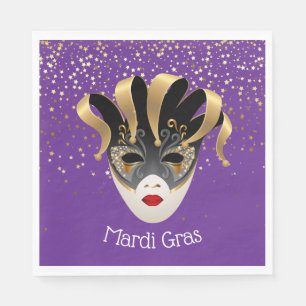 Paper Napkins Mardi Gras