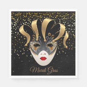Paper Napkins Mardi Gras