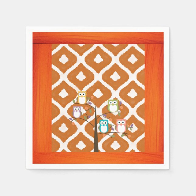 Paper Napkins Owl (Front)