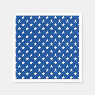 Paper Napkins-Patriotic Stars Napkin