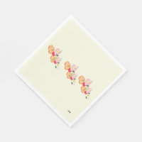 Paper Napkins : Poppy Flowers