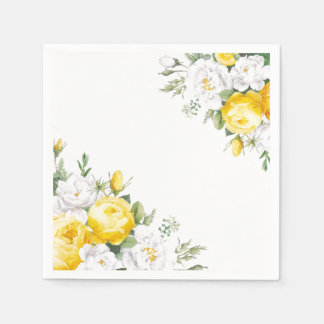 Paper Napkins-Roses Napkins