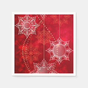 Paper Napkins- Snowflakes Napkin