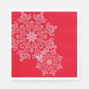 Paper Napkins- Snowflakes Napkin