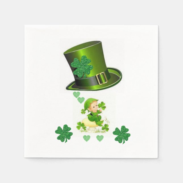 Paper Napkins St. Patrick's Day (Front)