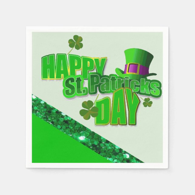 Paper Napkins St. Patrick's Day (Front)