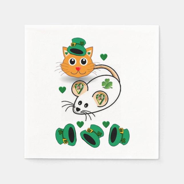 Paper Napkins St. Patrick's Day (Front)