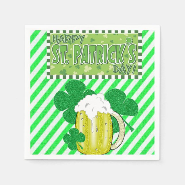 Paper Napkins St. Patrick's Day (Front)