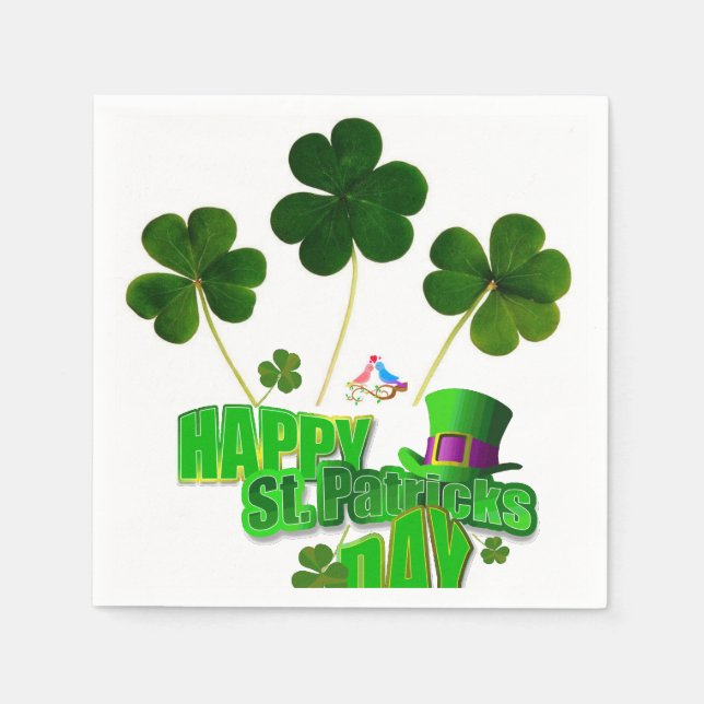 Paper Napkins St. Patrick's Day (Front)