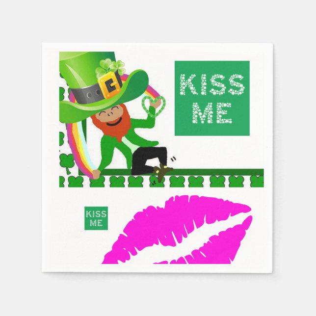 Paper Napkins St. Patrick's Day (Front)