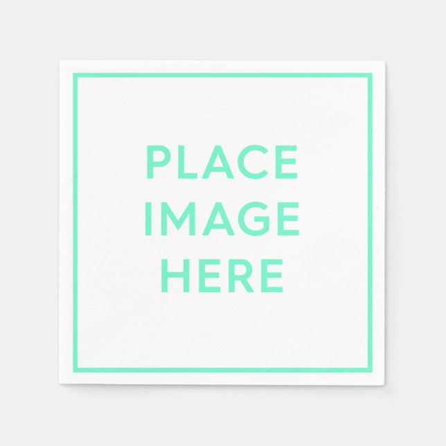 Paper Napkins, Standard Cocktail Napkin (Front)