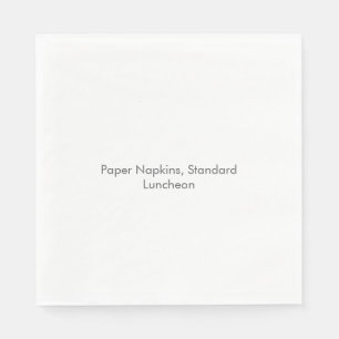 Paper Napkins, Standard Luncheon Napkin