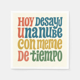 Paper napkins Surreal breakfast