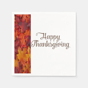 Paper Napkins Thanksgiving