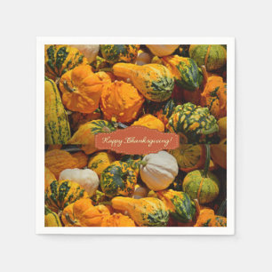 Paper Napkins Thanksgiving