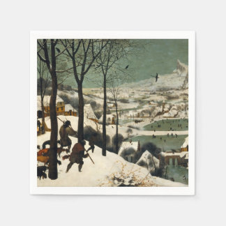 Paper Napkins The Hunters in the Snow Pieter Brueg
