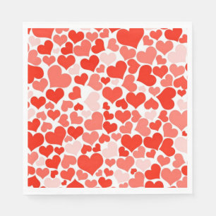 Paper Napkins-Valentine Hearts Napkin
