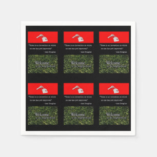 Paper Napkins Welcome to the Neighbourhood