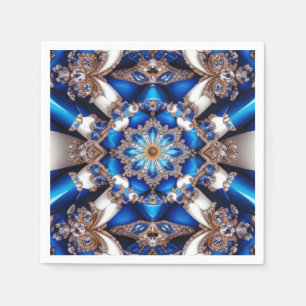 Paper napkins with Argentinian Colours Design