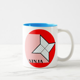 Paper Ninja Star Mug