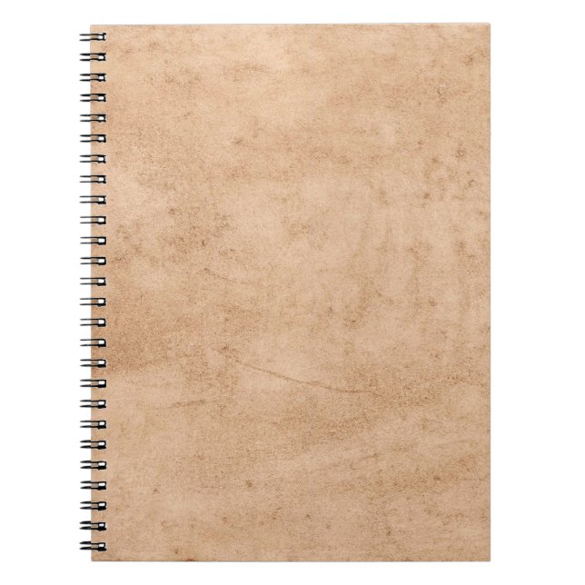 Paper old texture parchment notebook (Front)