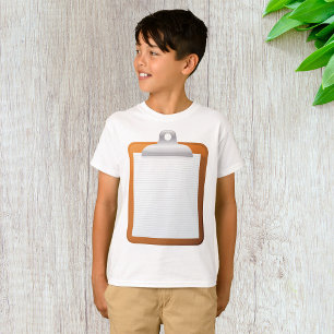 Paper On A Clipboard T-Shirt