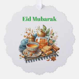 Paper Ornament Card-Scalloped Paper Ornaments