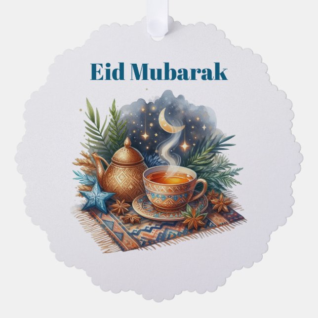 Paper Ornament Card-Scalloped Paper Ornaments (Front)