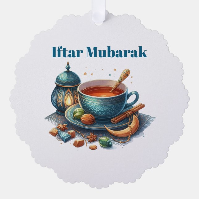 Paper Ornament -Scalloped Paper Ornaments (Front)