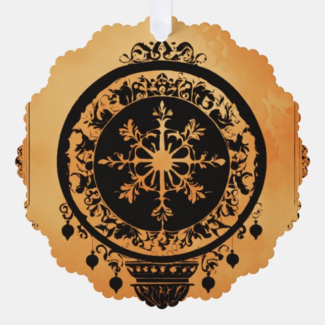 PAPER ORNAMENTS CARD (Front)