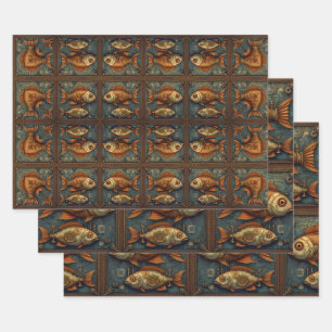 Paper Pack 572 Steampunk Fishes