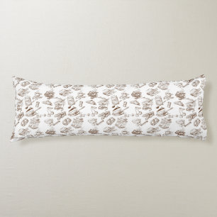 Paper pattern body cushion