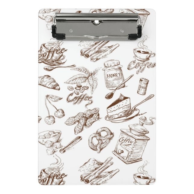 Paper pattern mini clipboard (Front)