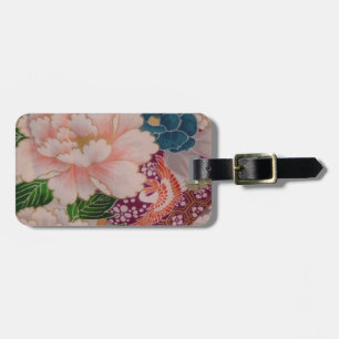 Paper Peonies from Japan Luggage Tag