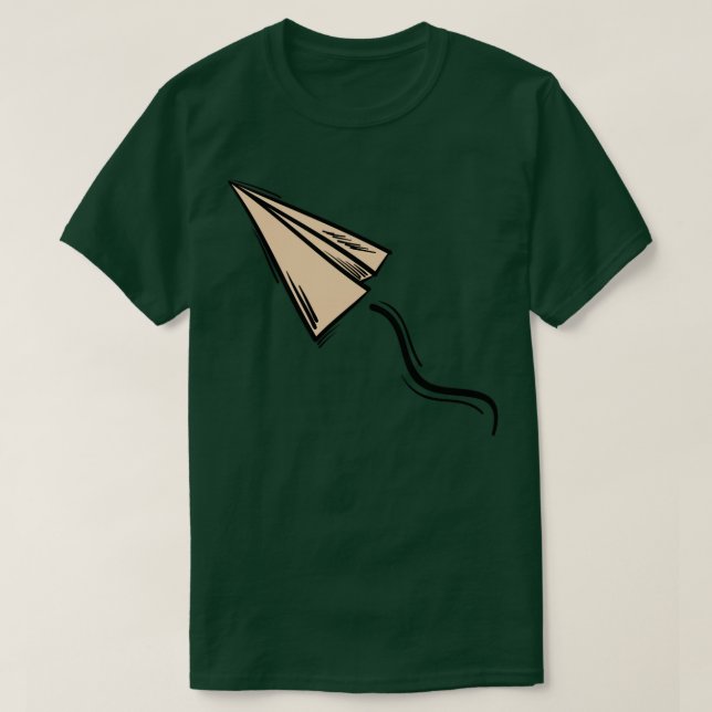 Paper Plane2  T-Shirt (Design Front)