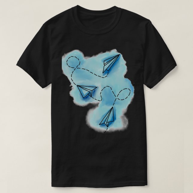Paper Plane 30 T-Shirt (Design Front)