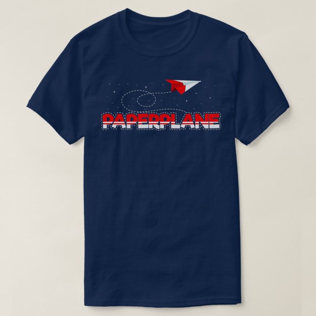 Paper Plane 36 T-Shirt (Design Front)