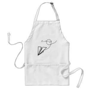 Paper Plane Flying Thunder_Cove  Standard Apron
