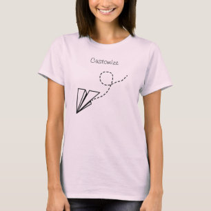 Paper Plane Flying Thunder_Cove T-Shirt