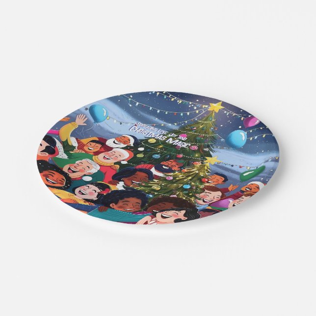 Paper plate (Angled)