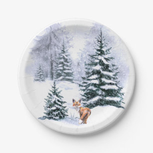 Paper Plate, 7" Round Paper Plate, Plate